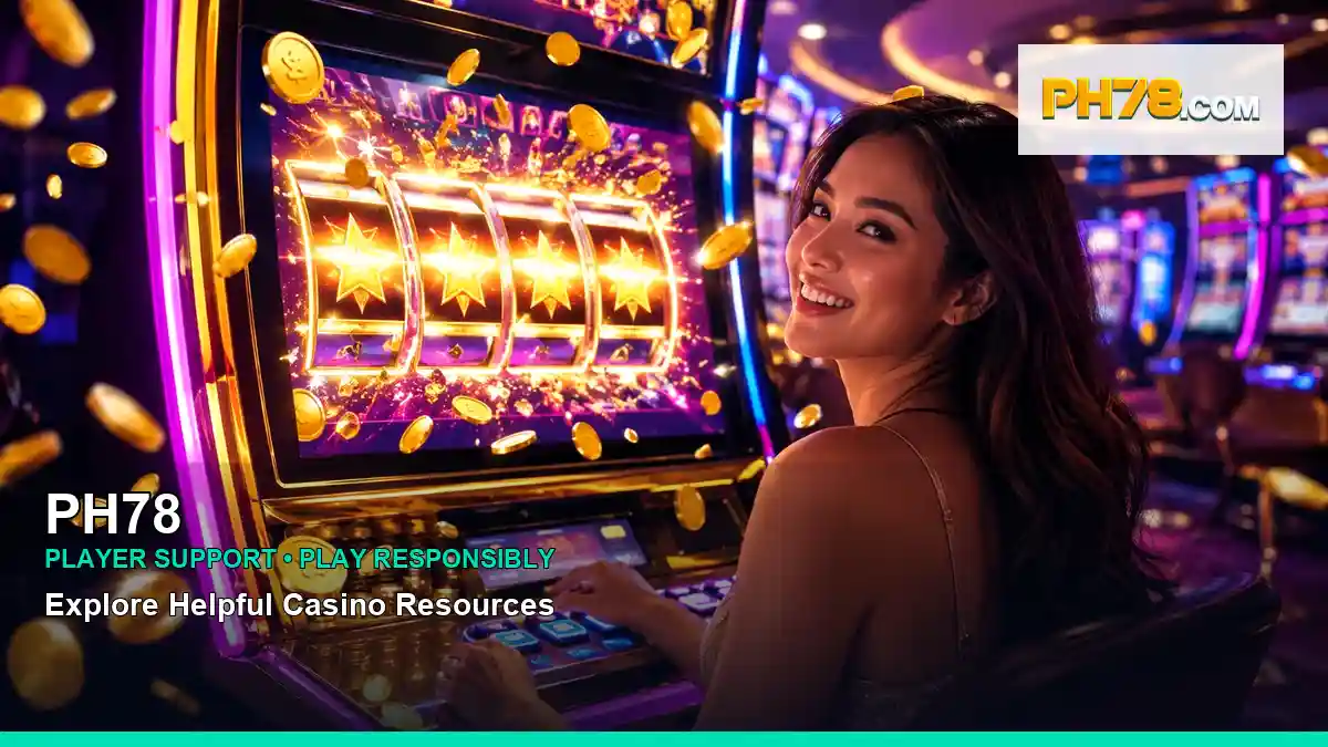 PH78 celebratory jackpot slot games highlighting mobile-friendly casino play