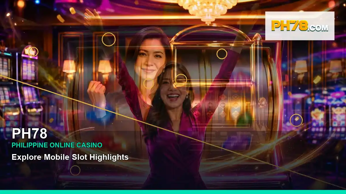PH78 luxury online slot games featuring an adult Filipina casino host with a centered composition — view 2