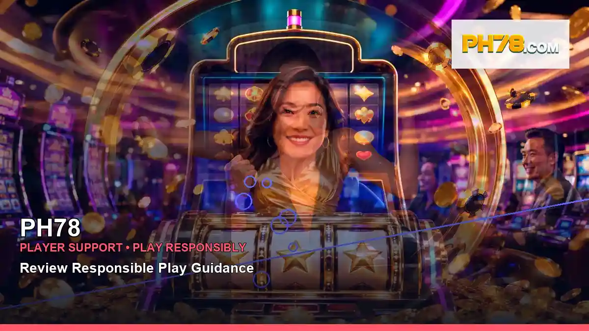 PH78 high-energy night online slot games in a right close-up layout for Philippine players
