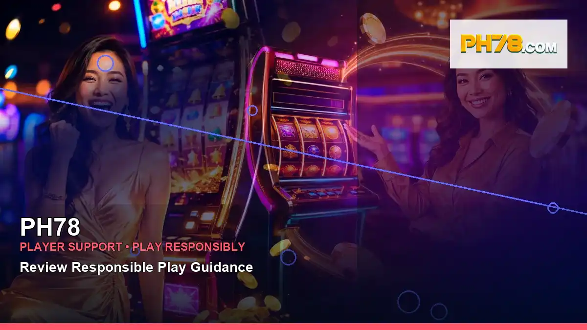 PH78 high-energy night online slot games in a left close-up layout for Philippine players